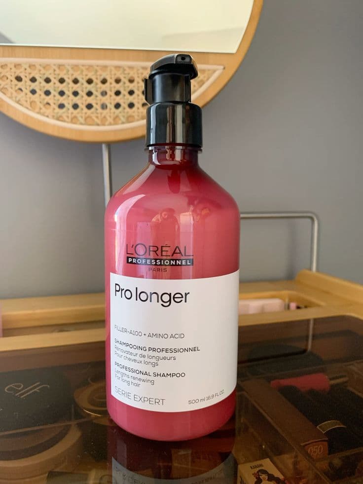 L'Oréal Professionnel Shampoo Pro Longer | Reduz a Quebra e a Aparência de Pontas Duplas | Adiciona Volume e Brilho | Para cabelos finos e com afinamento | 300ml