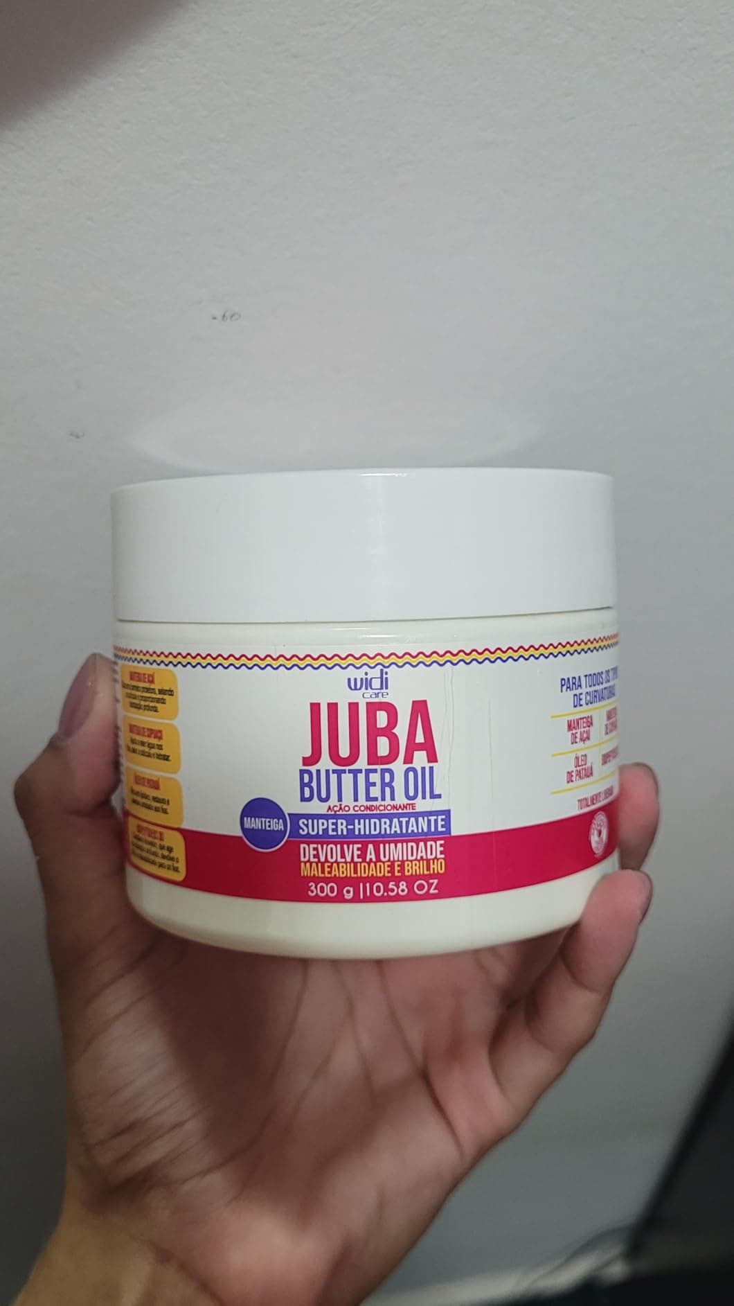 Widi Care Butter Oil Super Hidratante Juba 300g