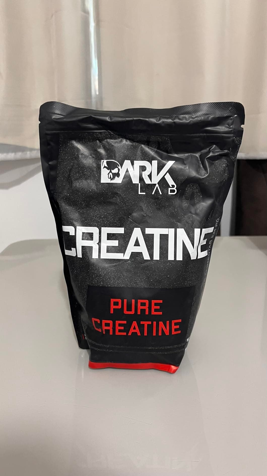 Creatina Pura 1kg Dark Lab Monohidratada 100% de Pureza, Sem Sabor